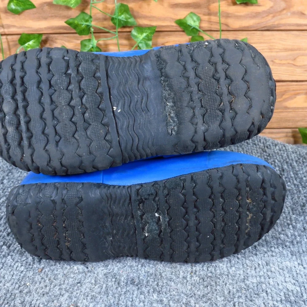 Bogs Durham Space Kids Winter Boots Size 2 Waterproof Insulated Blue Multi